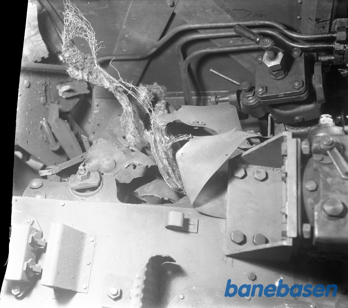 Sabotage på BR 44. Askekasse sprængt væk 6/10-1944 Sabotage på BR 44. Askekasse sprængt væk 6/10-1944