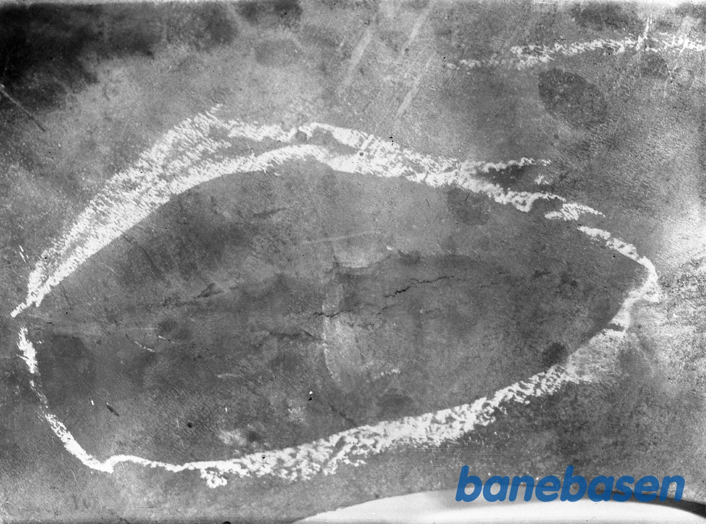 Indvendig fyrboks med revne Indvendig fyrboks med revne