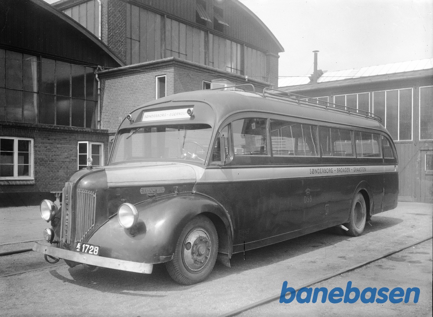 Triangel Diesel rutebil Sønderborg-Graasten Triangel Diesel rutebil Sønderborg-Graasten