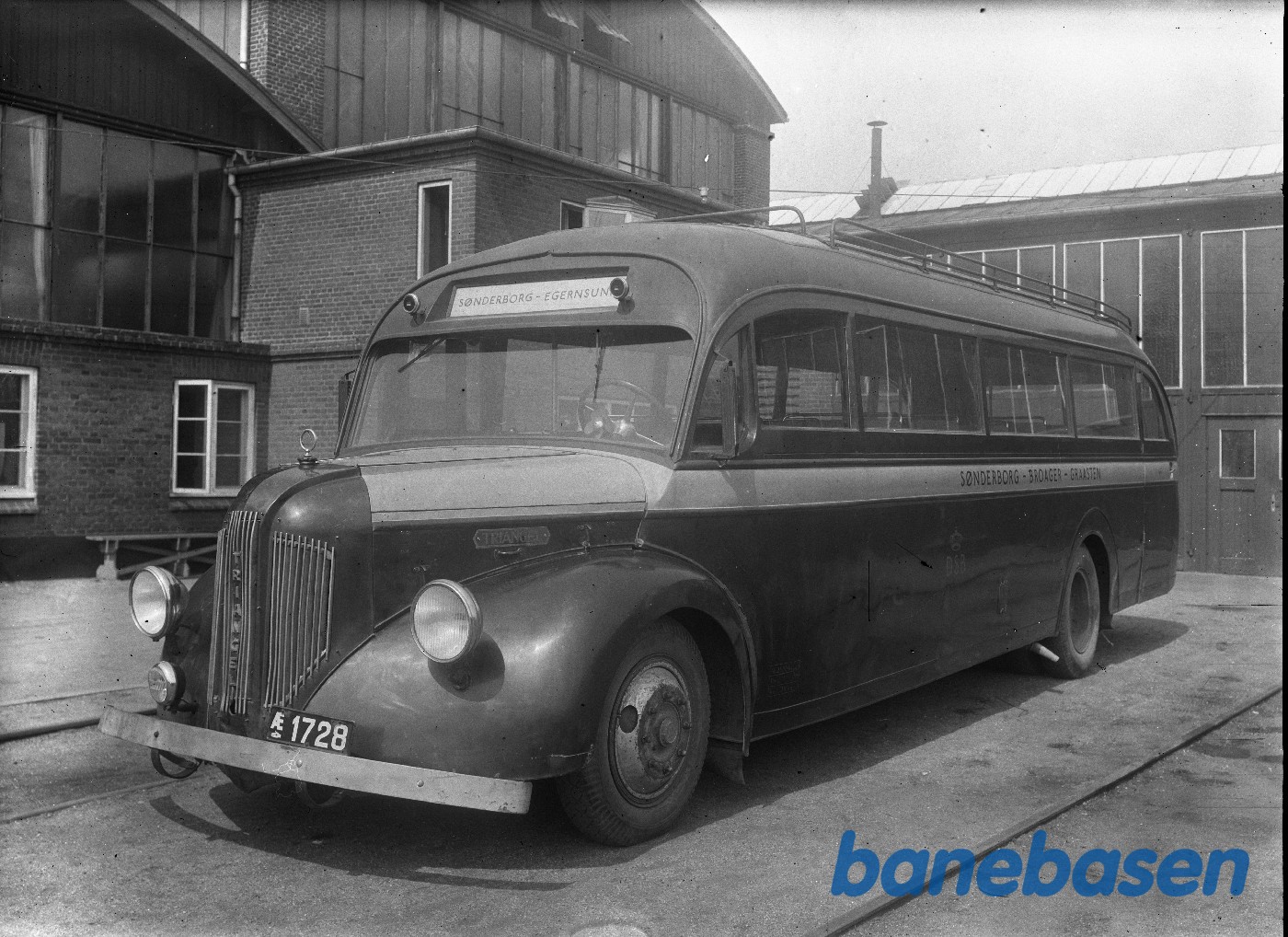 Triangel Diesel rutebil Sønderborg-Gråsten Triangel Diesel rutebil Sønderborg-Gråsten