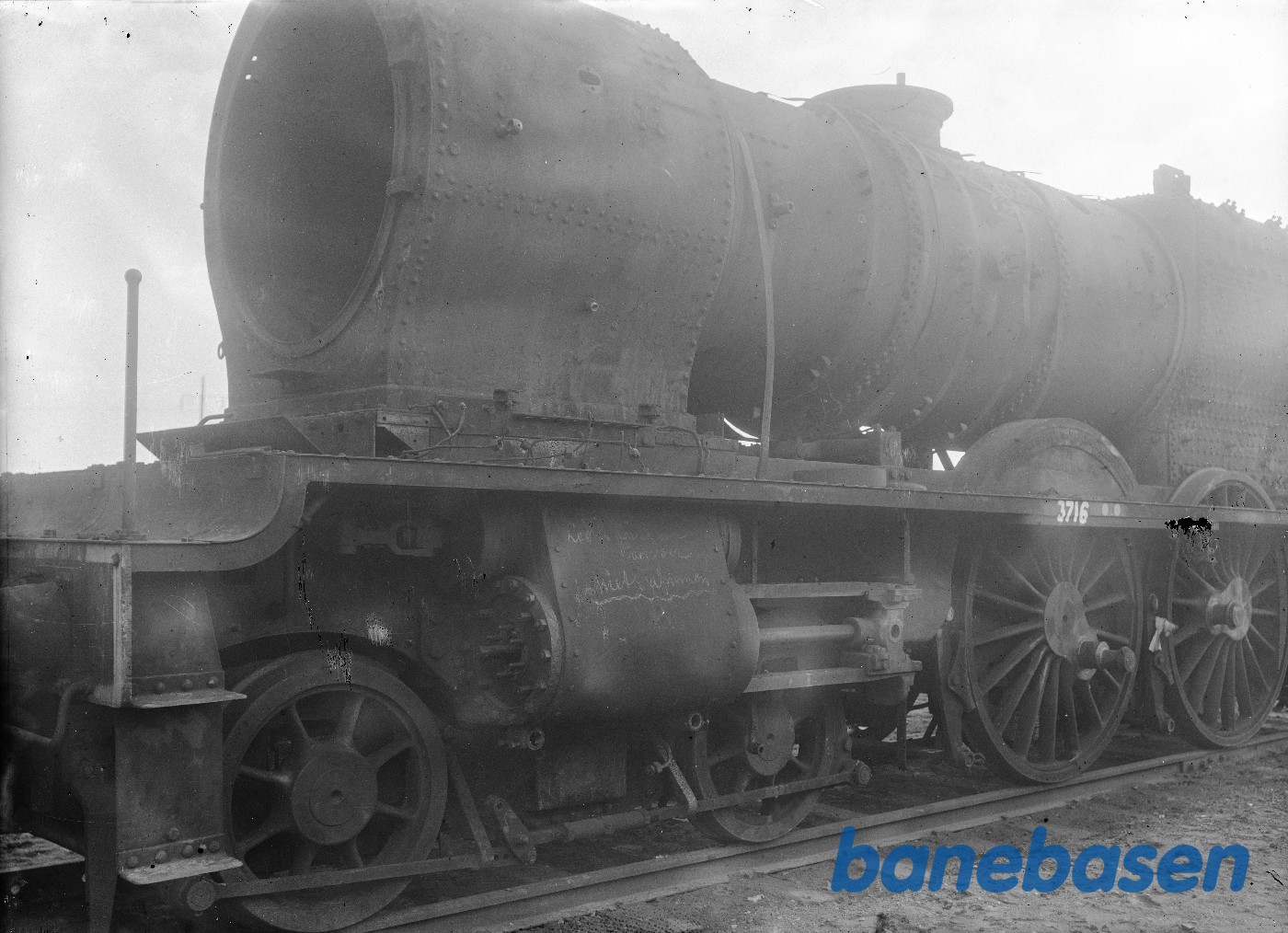 Hollandsk loko. 3716 Venstre side (Cylindre) Hollandsk loko. 3716 Venstre side (Cylindre)