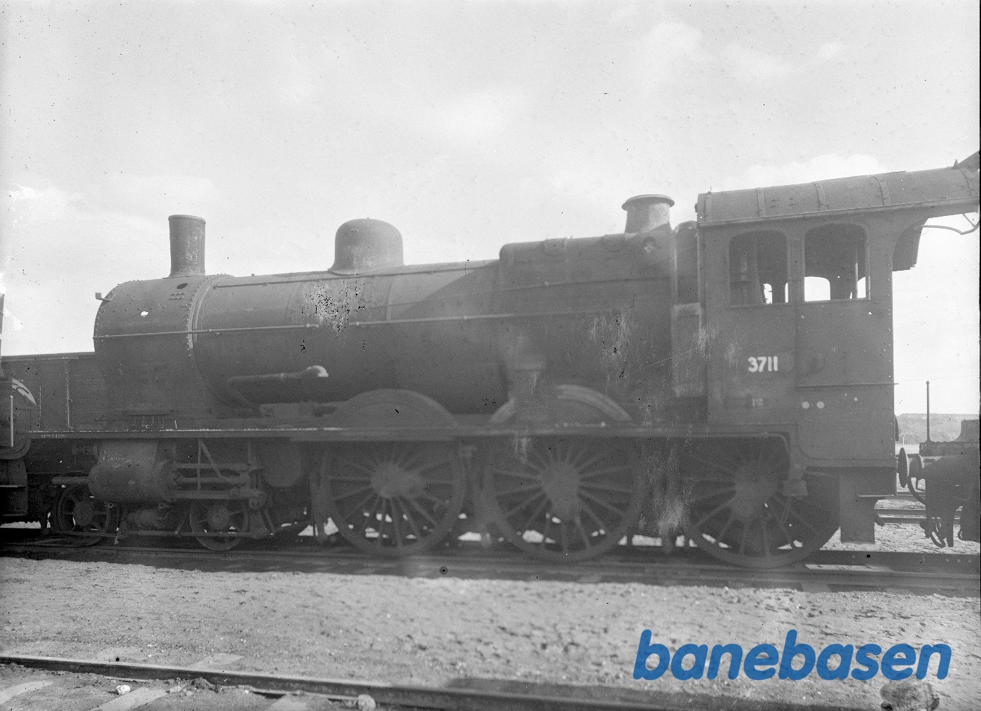 Hollandsk loko. 3711 Venstre side Hollandsk loko. 3711 Venstre side