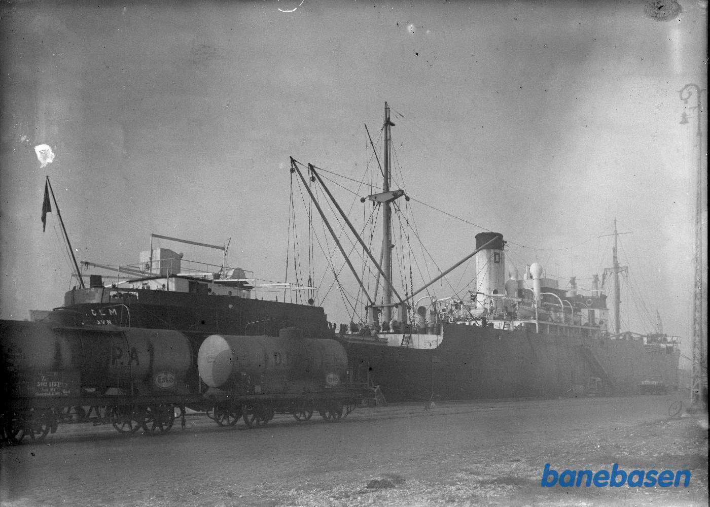 S/S Bornholm ved kaj i Aarhus