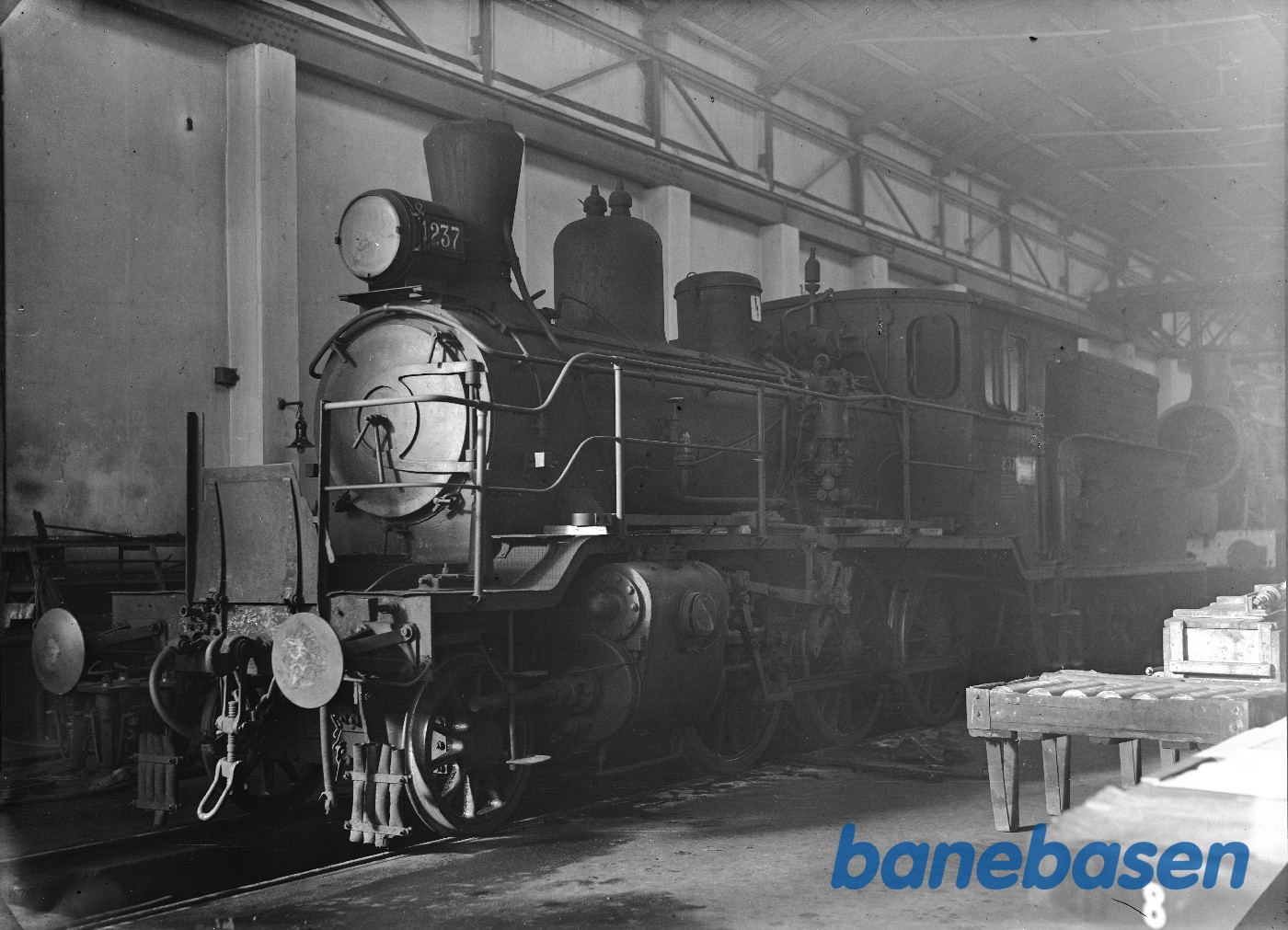 Lok 237, Højre side i Værkstedet Lok 237, Højre side i Værkstedet