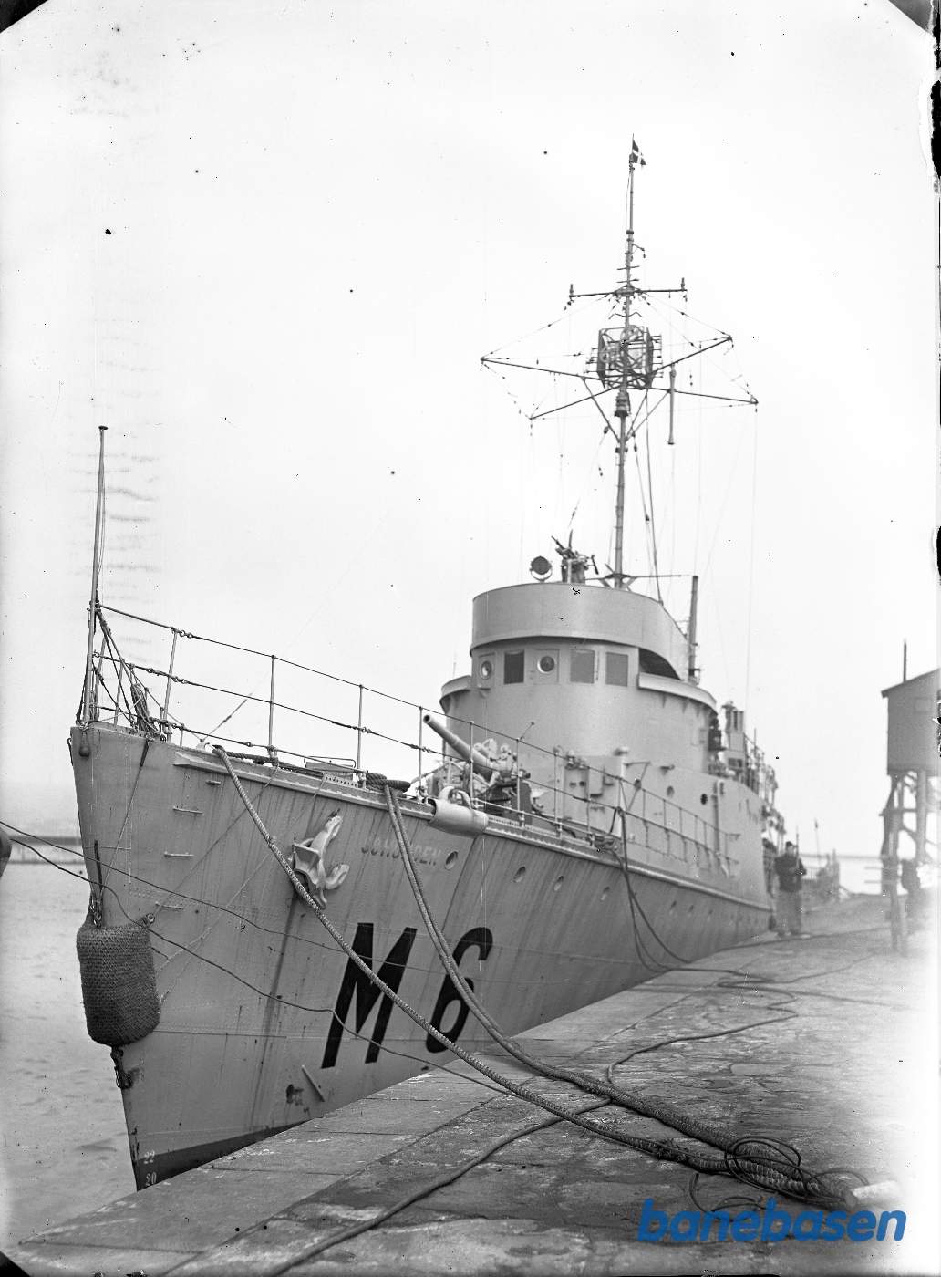 Minestryger "Søhunden" Forfra Minestryger "Søhunden" Forfra