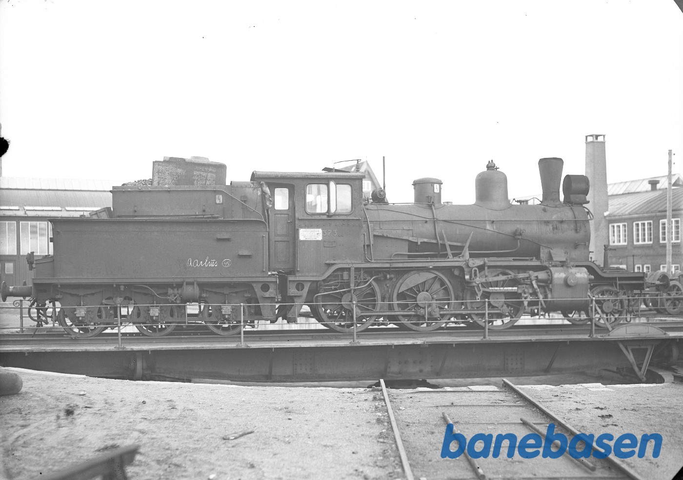 Norsk loko 373 før rep. Højre side Norsk loko 373 før rep. Højre side