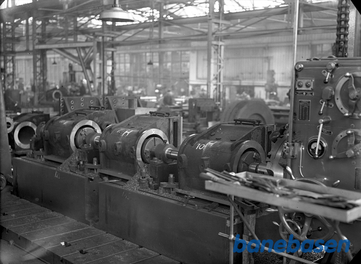 Udboring af cylindre Loko F Udboring af cylindre Loko F