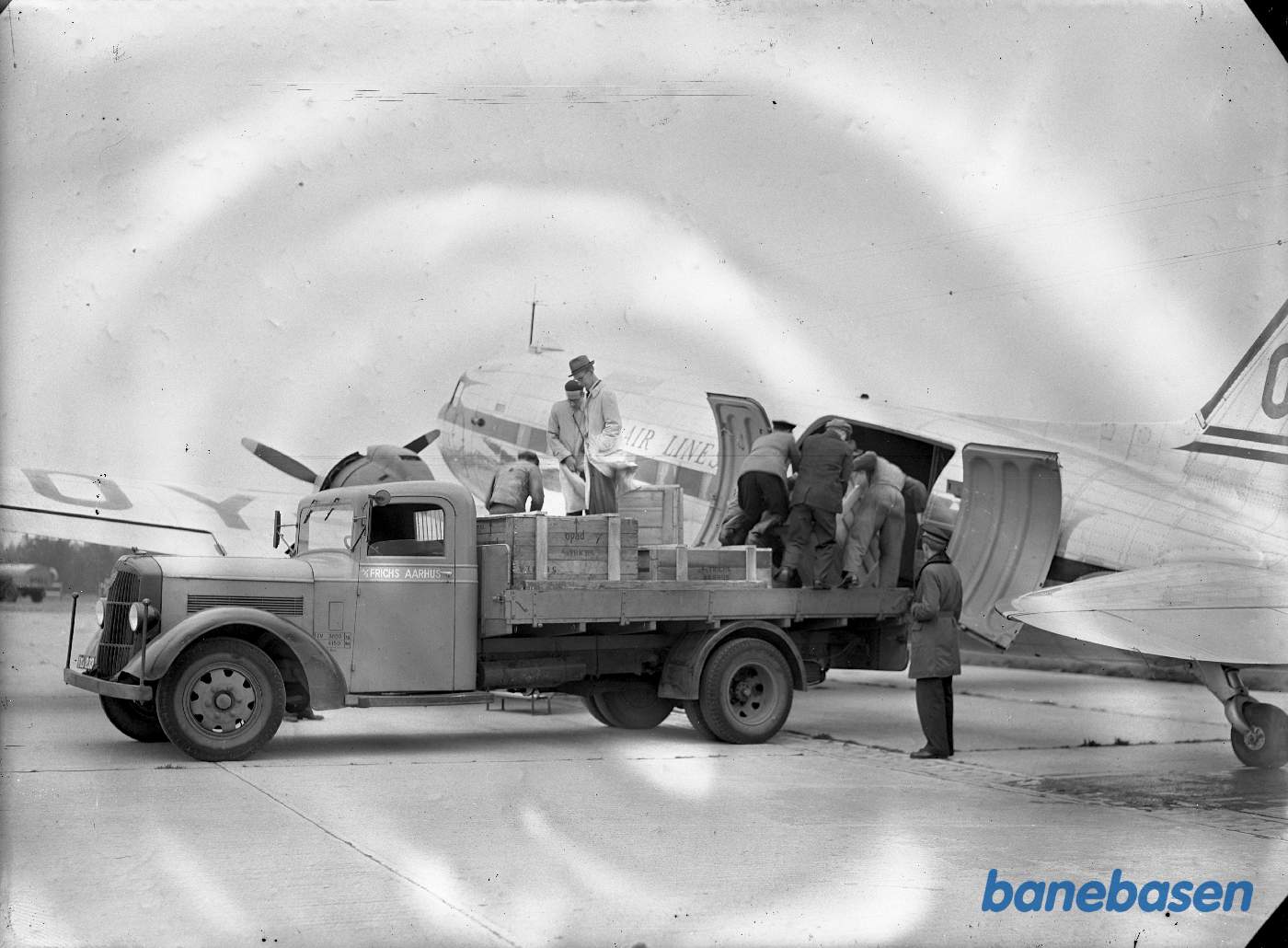 Indladning af cylinderforinger til Finland