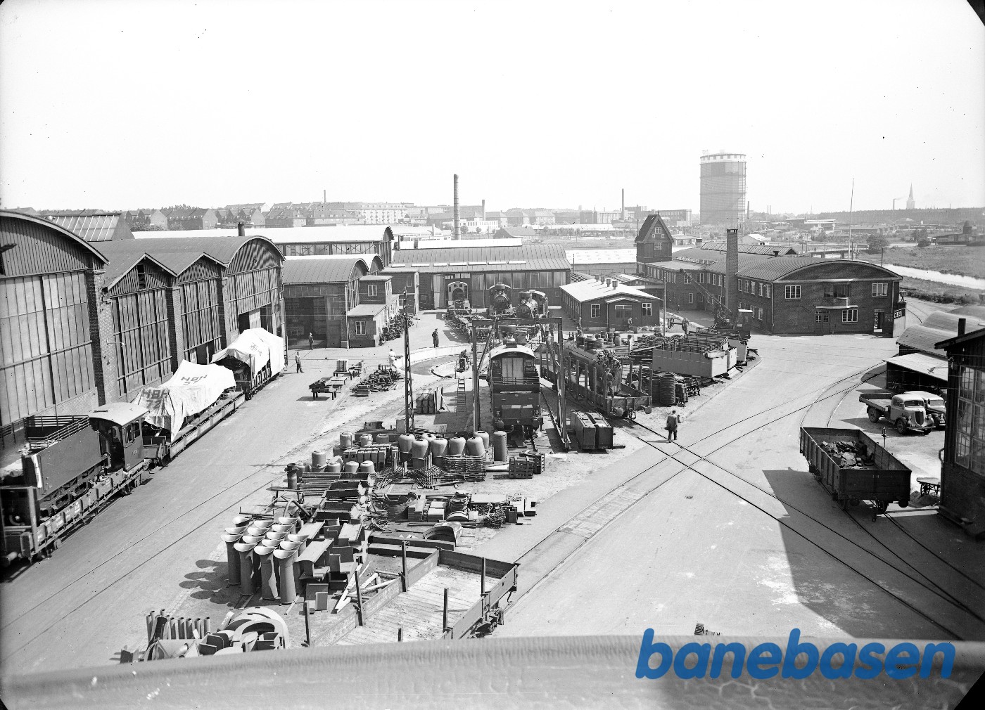 Fabriksgården fra grovsmediens tag med bl.a. 1149 Fabriksgården fra grovsmediens tag med bl.a. 1149