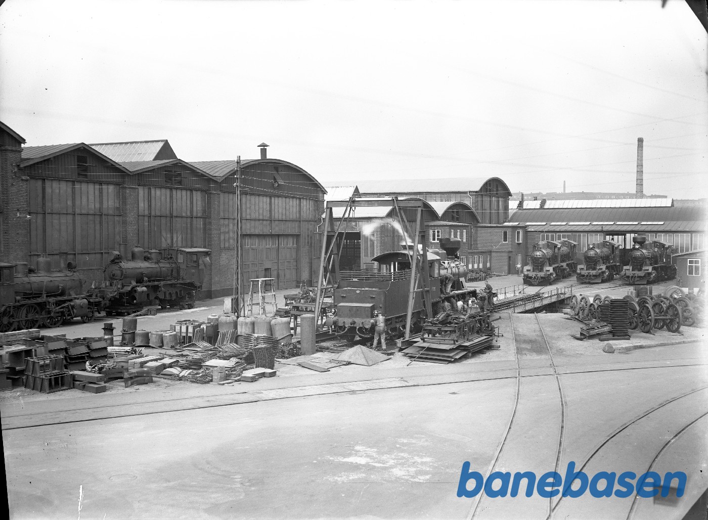 1/9-1949 2. Fabriksgården med 2. sending TK 3 1/9-1949 2. Fabriksgården med 2. sending TK 3