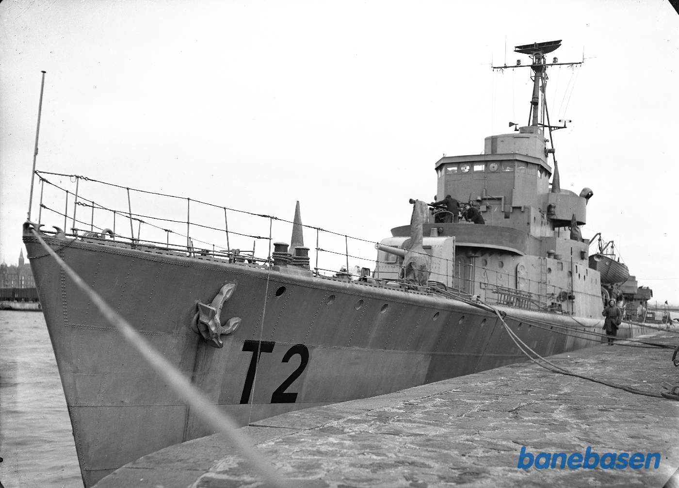 Willemoes ved kaj i Århus