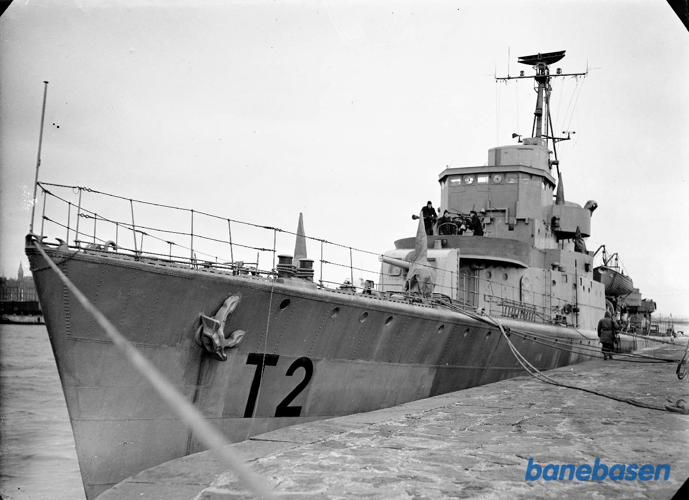 Willemoes ved kaj i Århus