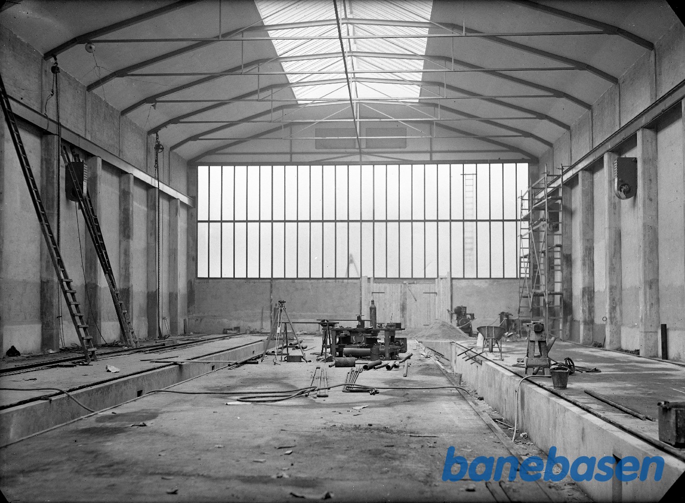 Udvidelse af lokoværksted Interiør Udvidelse af lokoværksted Interiør