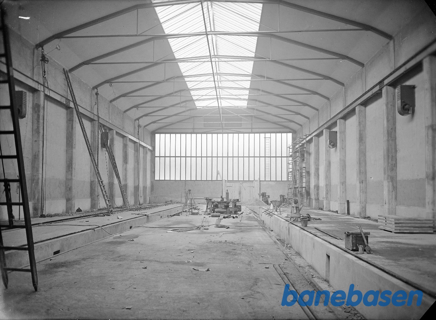 Udvidelse af lokoværksted Interiør Udvidelse af lokoværksted Interiør