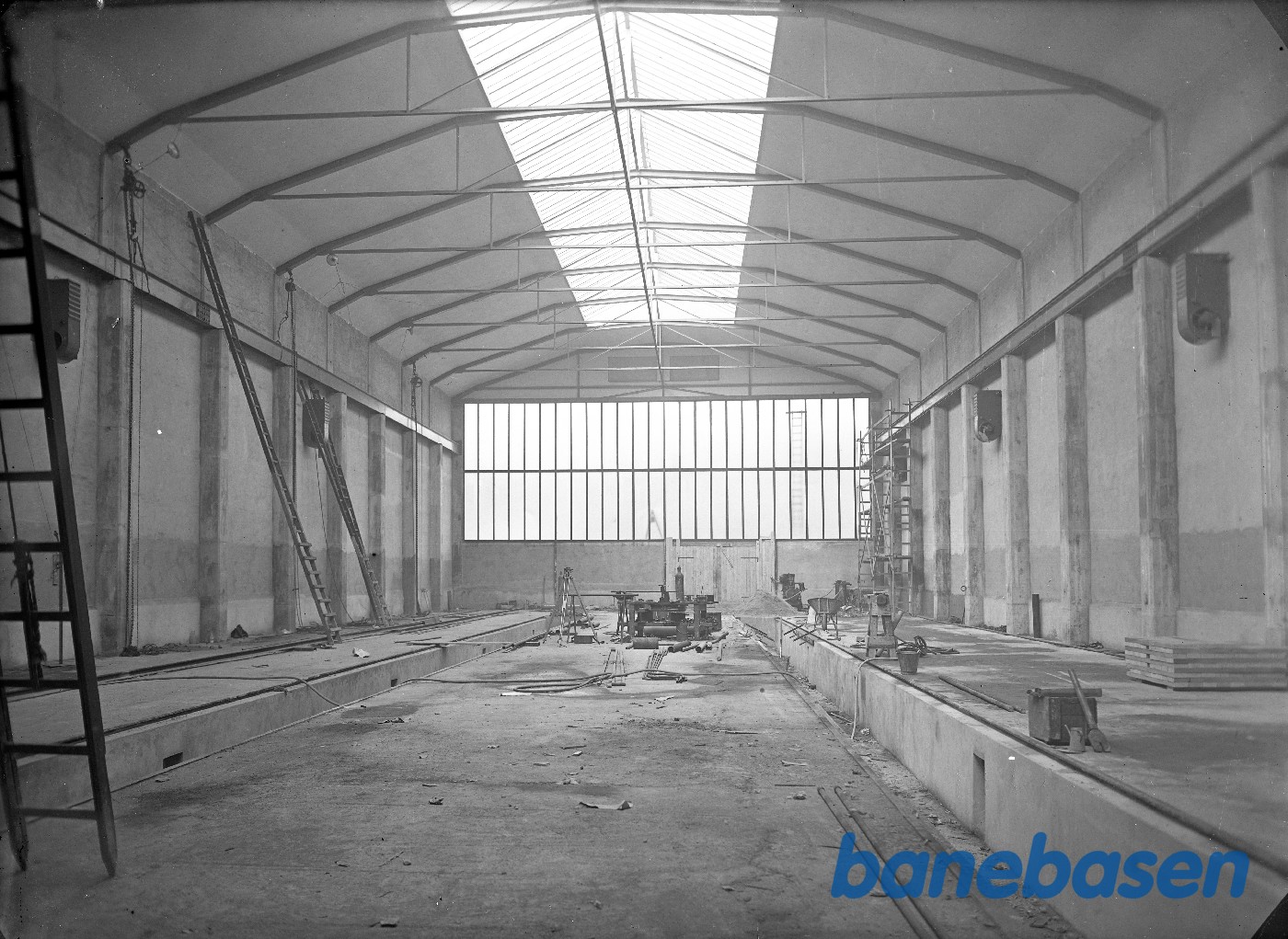 Udvidelse af lokoværksted Interiør Udvidelse af lokoværksted Interiør