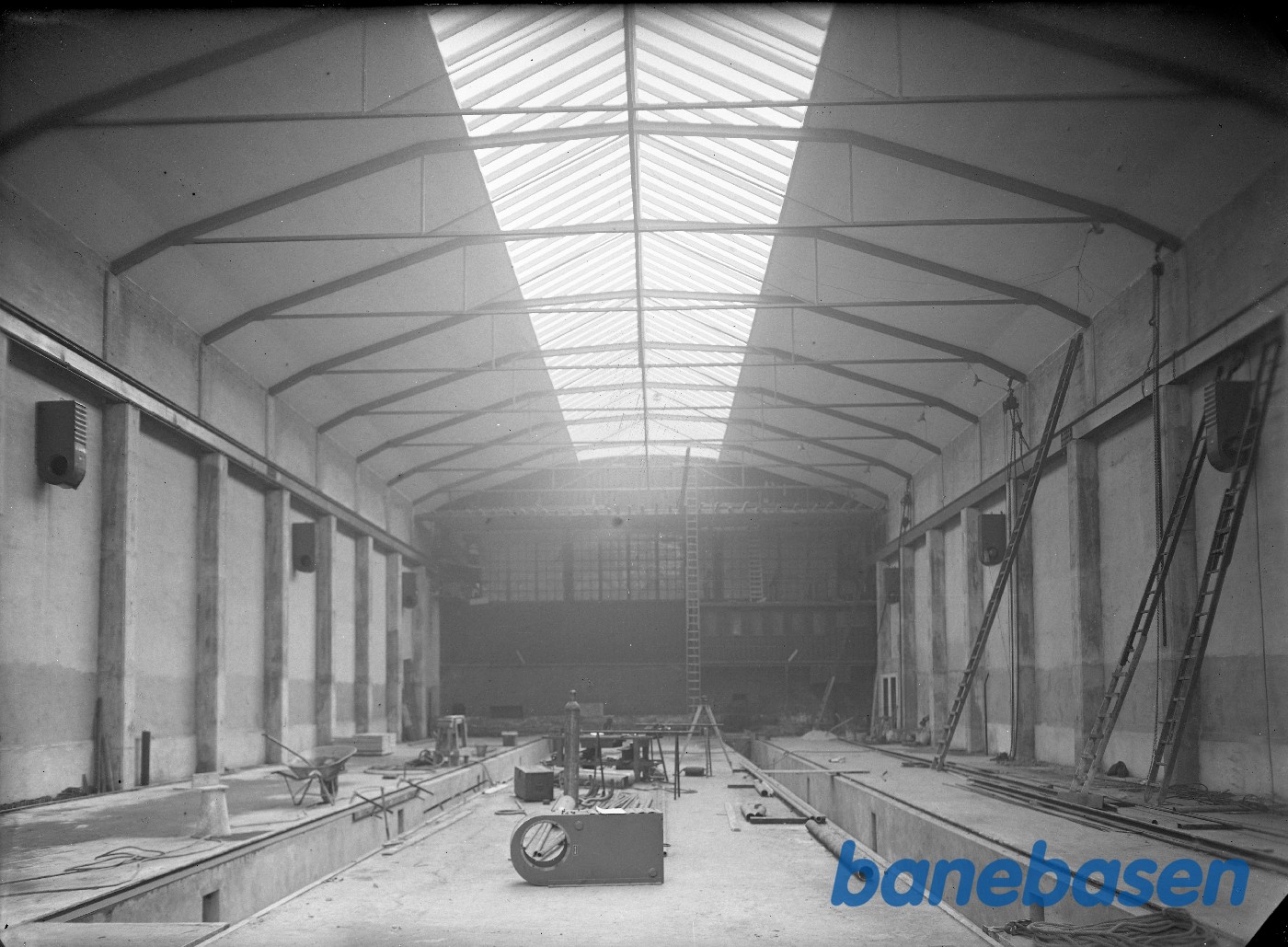 Udvidelse af lokoværksted Interiør Udvidelse af lokoværksted Interiør