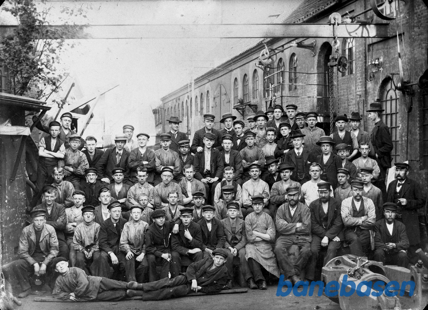 Frichs lærlinge i gd Søndergade Juni 1900 Frichs lærlinge i gd Søndergade Juni 1900