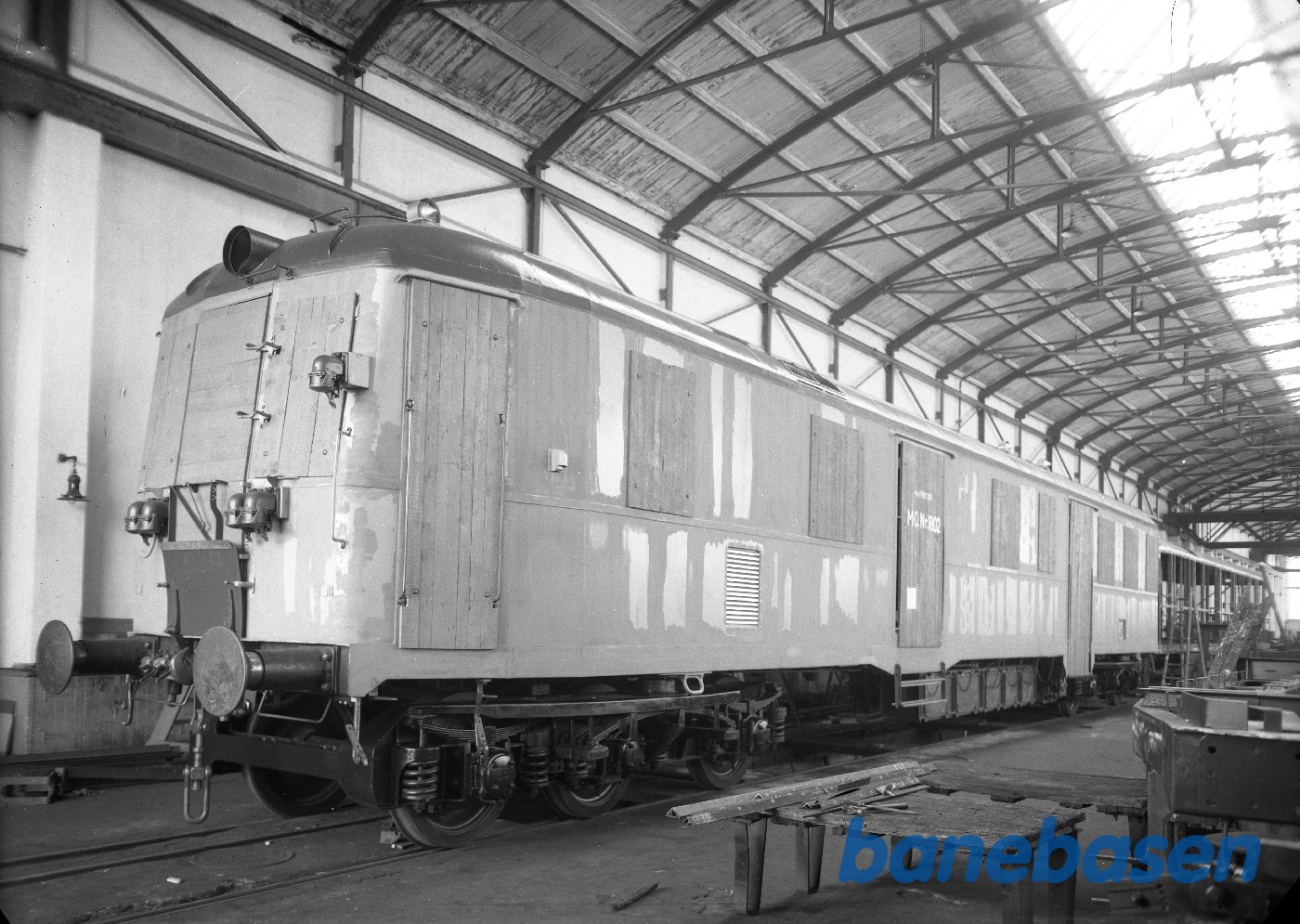 MO vogn i værkstedet. Afs til Scandia MO vogn i værkstedet. Afs til Scandia