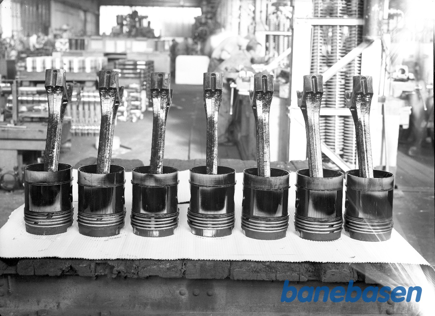 7 stk. stempler for MK motorer 7 stk. stempler for MK motorer