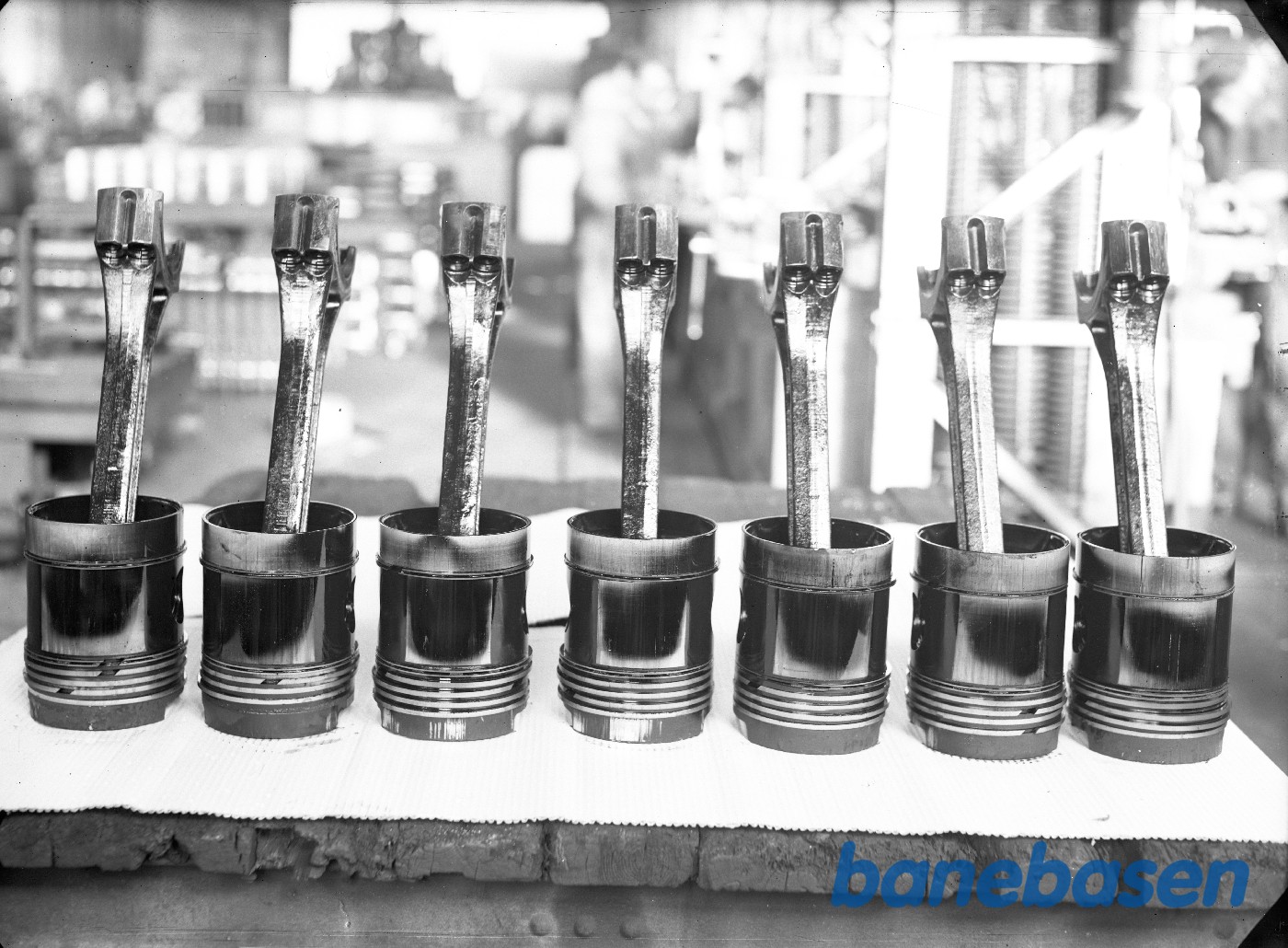 7 stk. stempler for MK motorer 7 stk. stempler for MK motorer