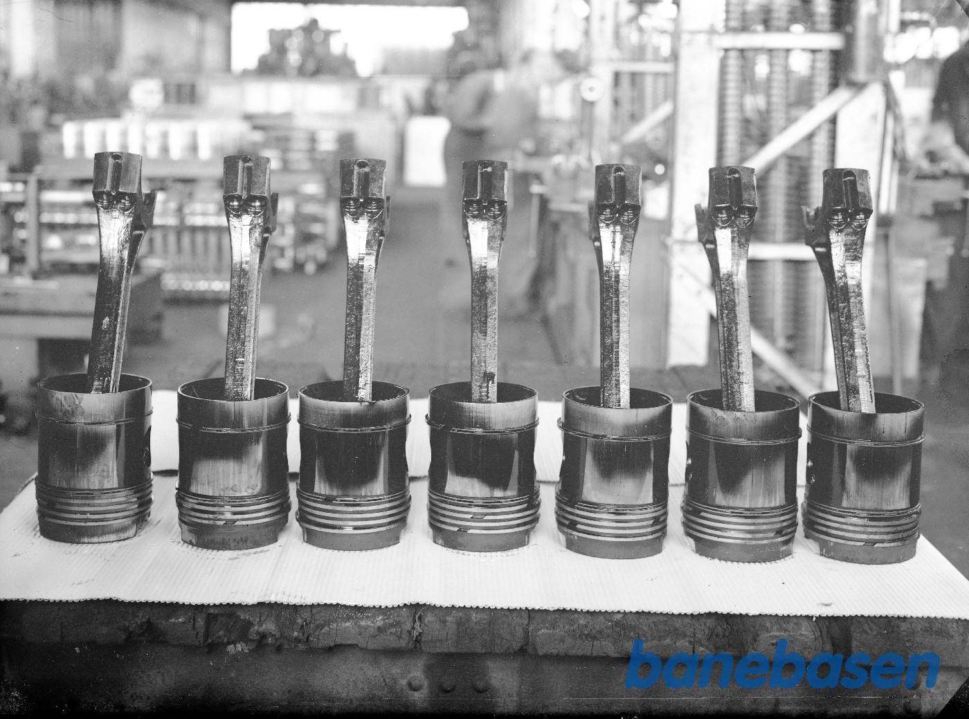 7 stk. stempler for MK motorer 7 stk. stempler for MK motorer