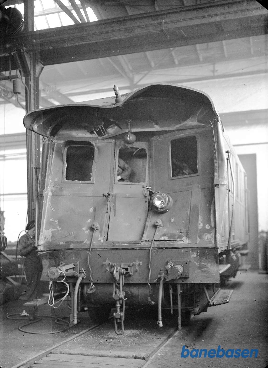 Forende af dieselloko Sammentrykket Forende af dieselloko Sammentrykket