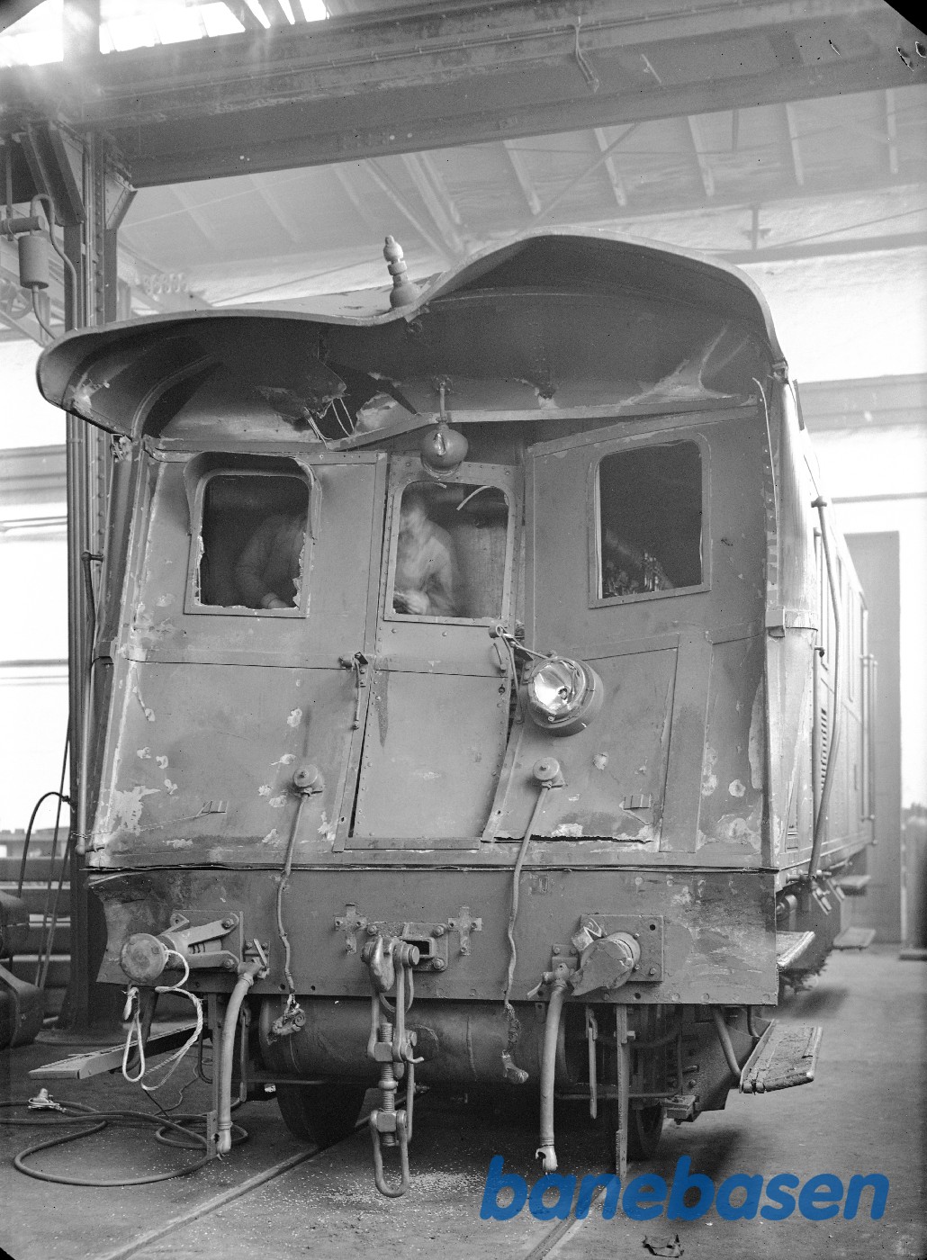 Forende af dieselloko Sammentrykket Forende af dieselloko Sammentrykket