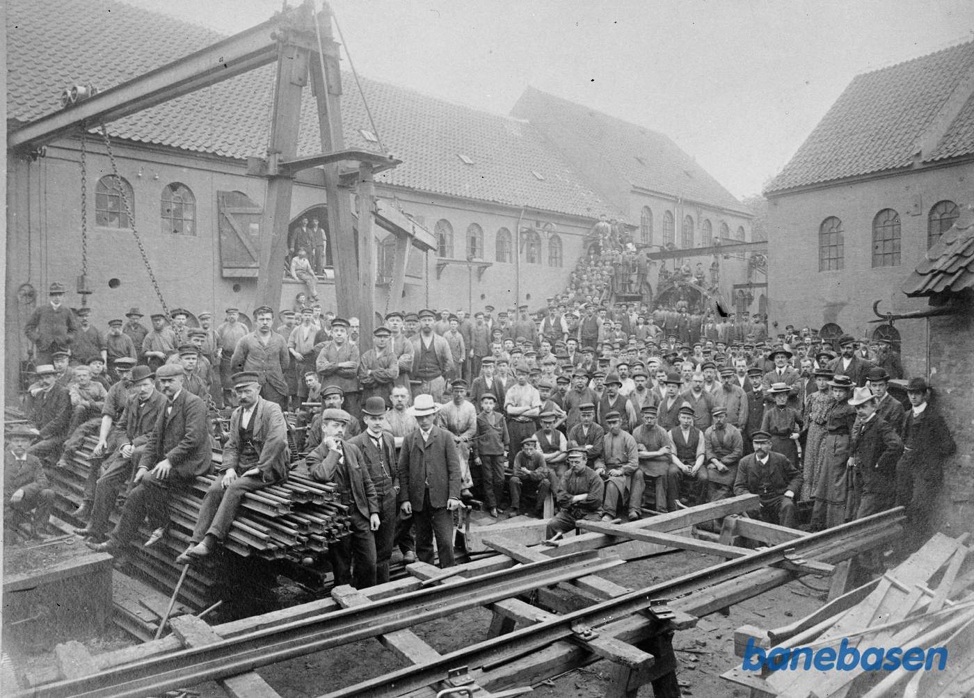 Frichs 50 års jubilæum 1906. Kopiplade