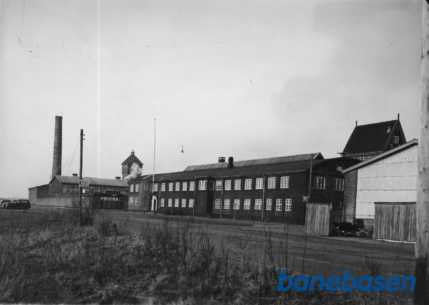 Frichs fabrikker se fra vejen Frichs fabrikker se fra vejen