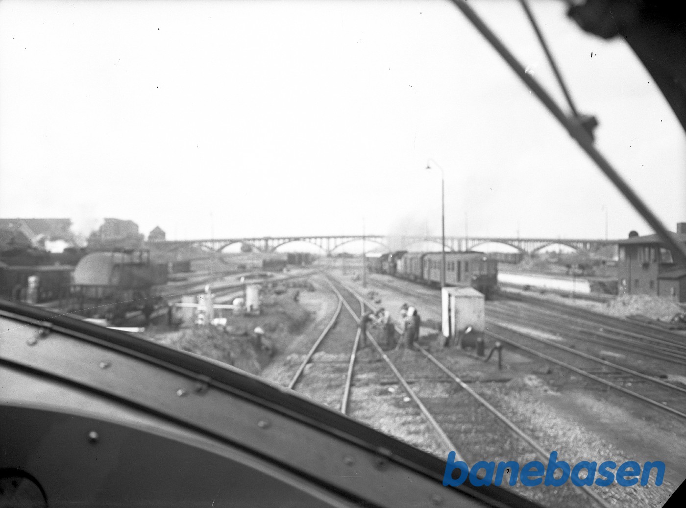 Udsyn fra førerpladsen på MY Udsyn fra førerpladsen på MY