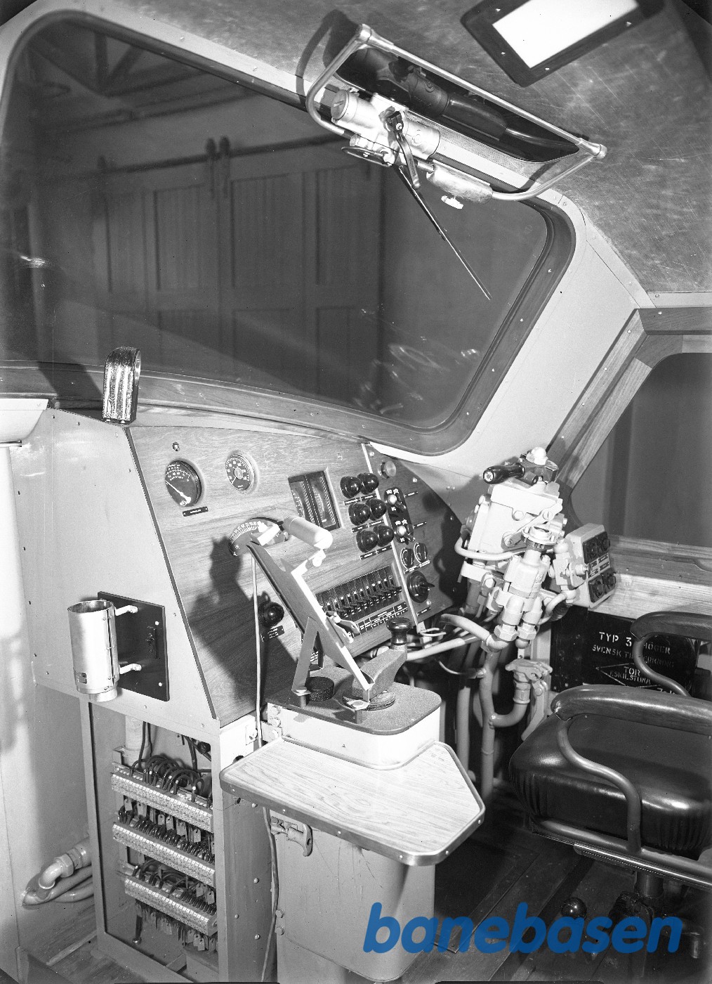 Førerplads fra siden Frichs MY Førerplads fra siden Frichs MY