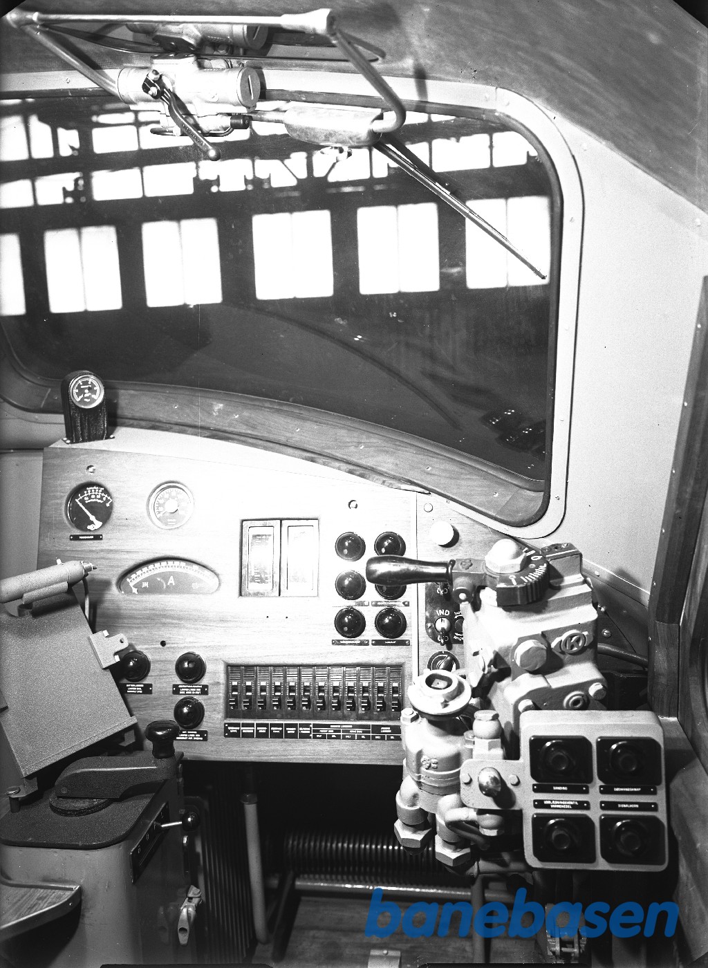 Førerplads forfra Frichs MY Førerplads forfra Frichs MY