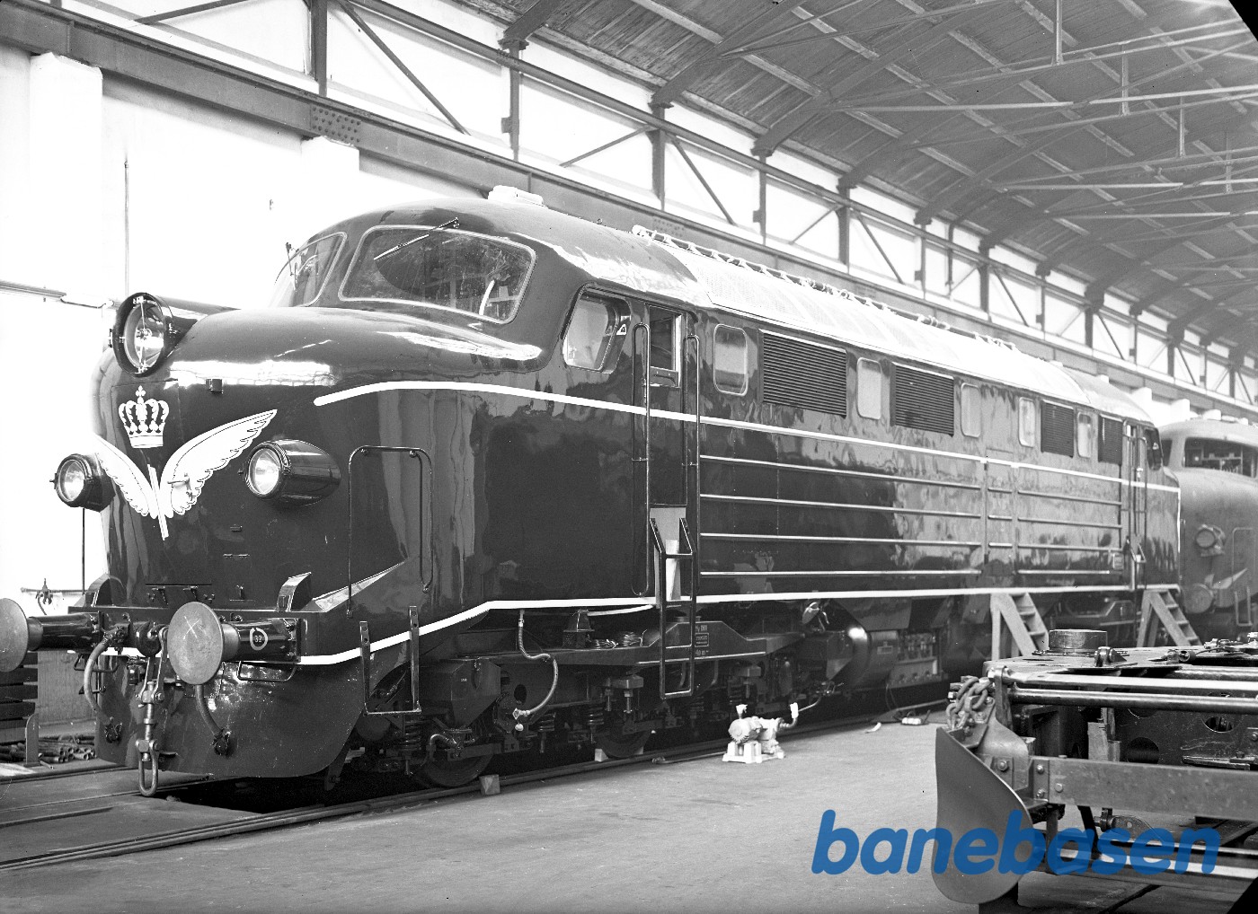 Lokoværkstedet med MT og MY Lokoværkstedet med MT og MY