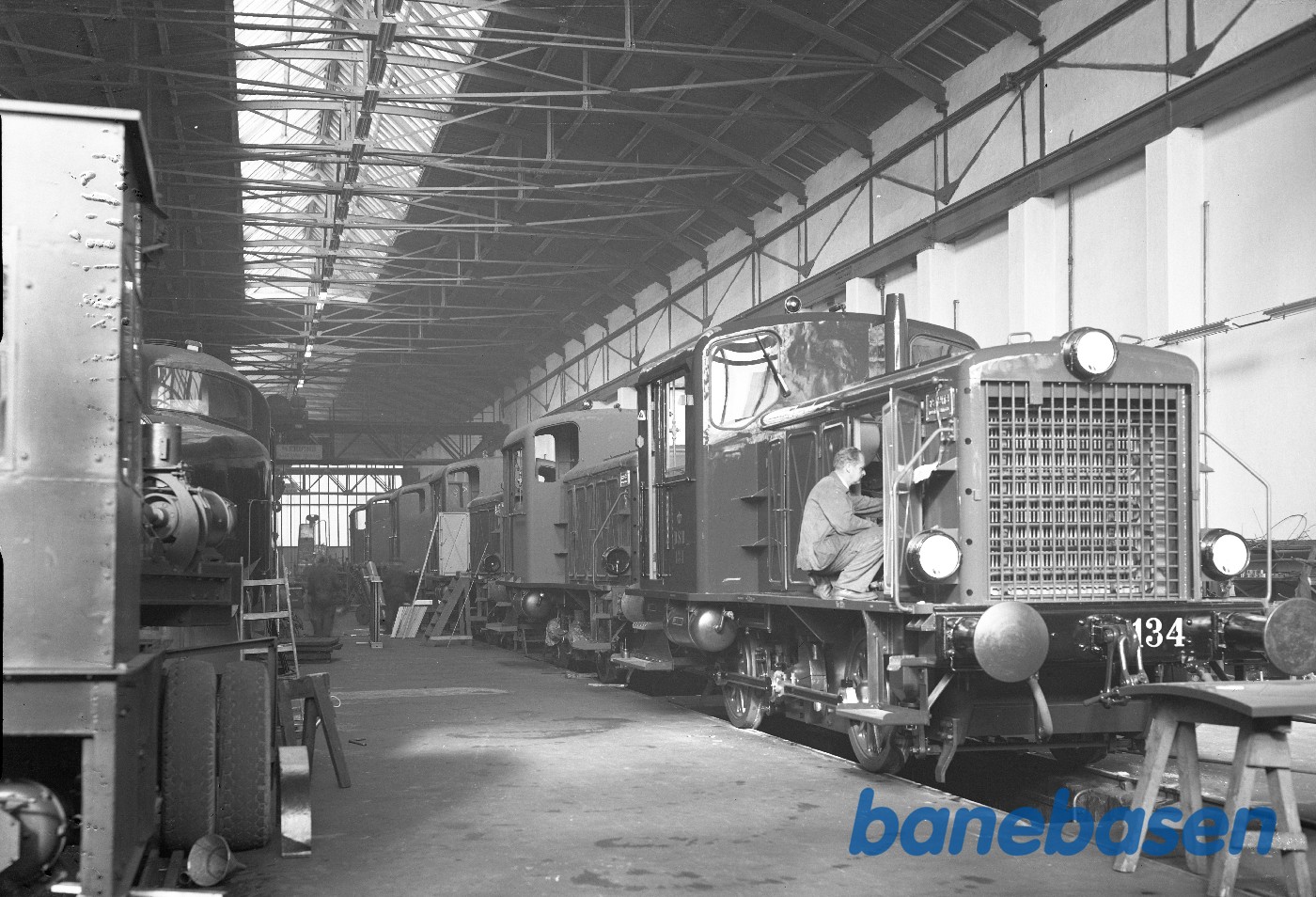 Lokomotivværkstedet med 6 Frichs Ardelt Lokomotivværkstedet med 6 Frichs Ardelt