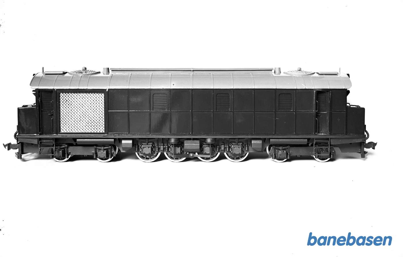 Model af et diesellokomotiv