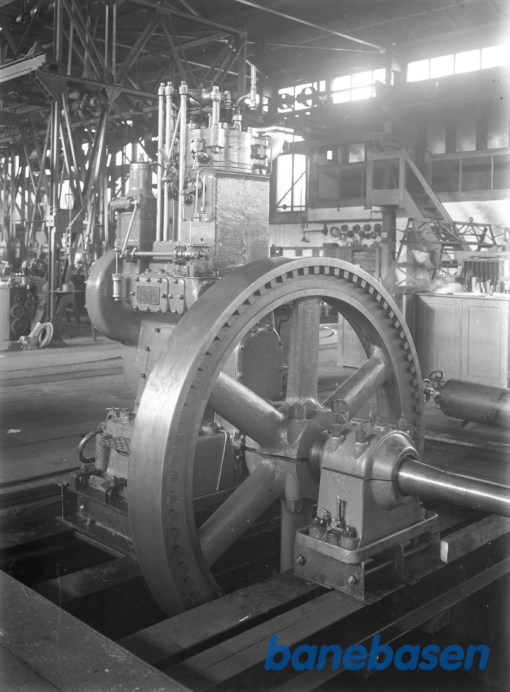 Maskine i værksted Maskine i værksted