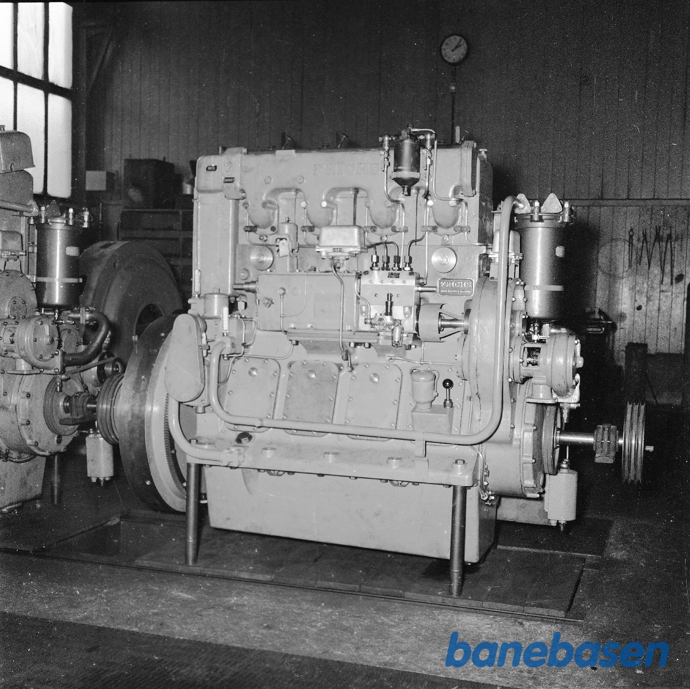 Motor på prøveplanet Motor på prøveplanet