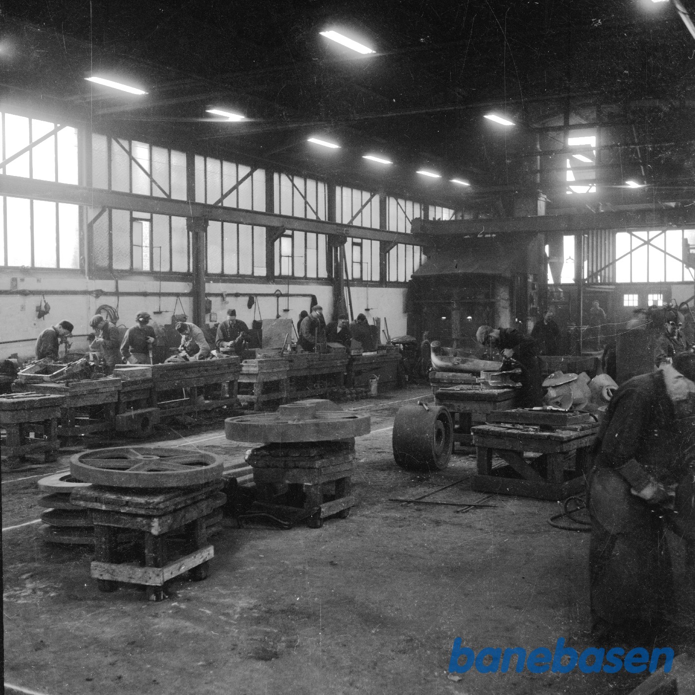 Billeder fra støberiet Billeder fra støberiet