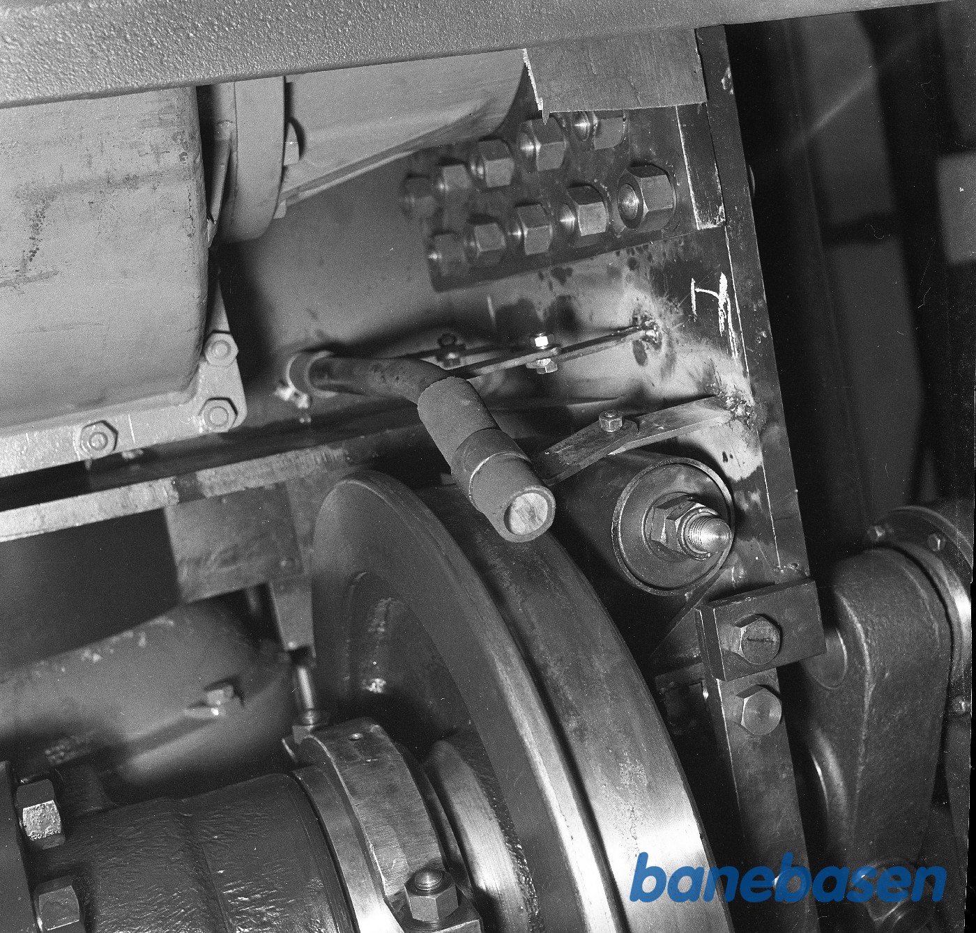 Detaljer på rør arrangement på roelokomotiver Detaljer på rør arrangement på roelokomotiver