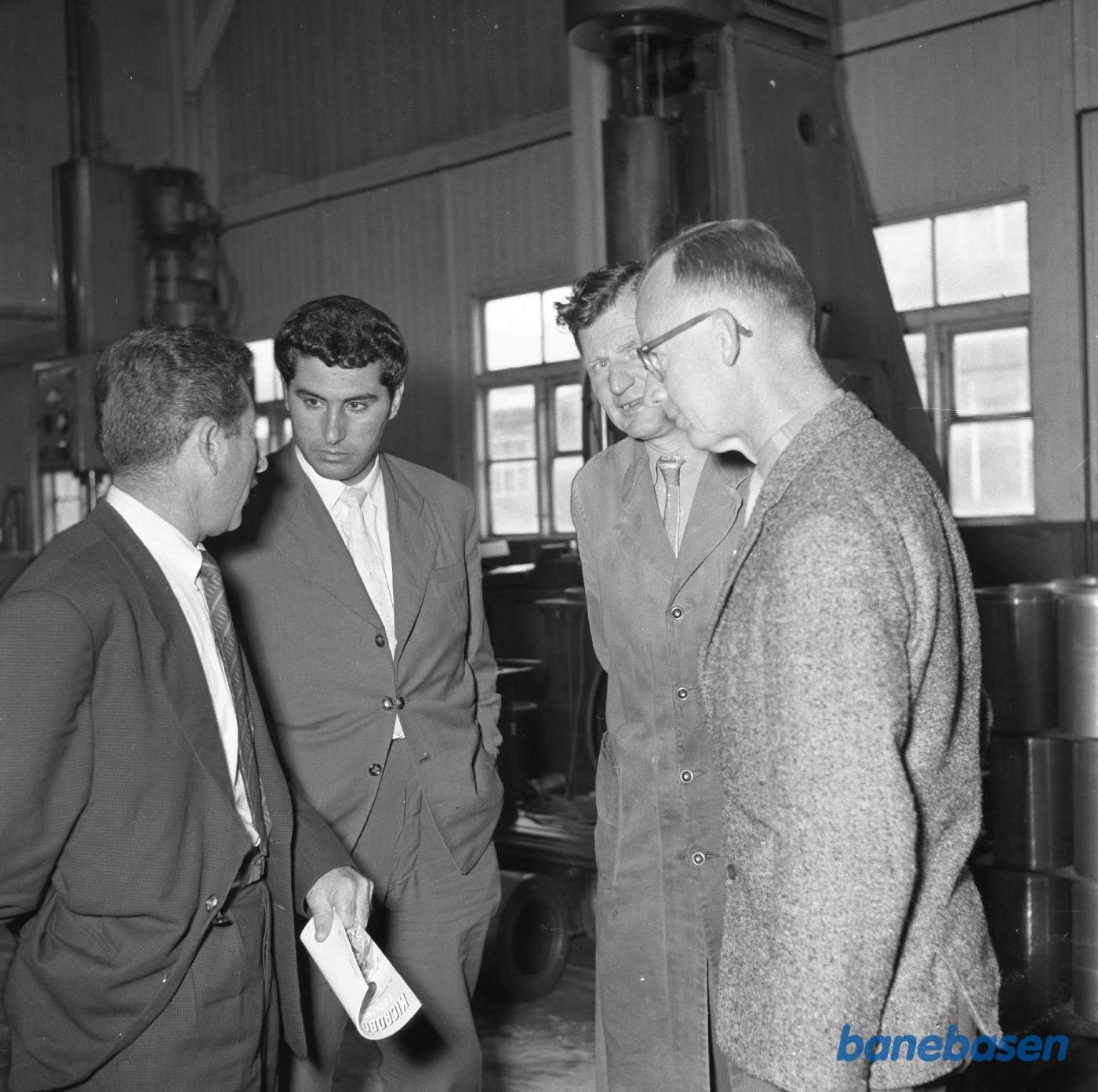 Optagelse på Asnæsværk med gæster fra Irak