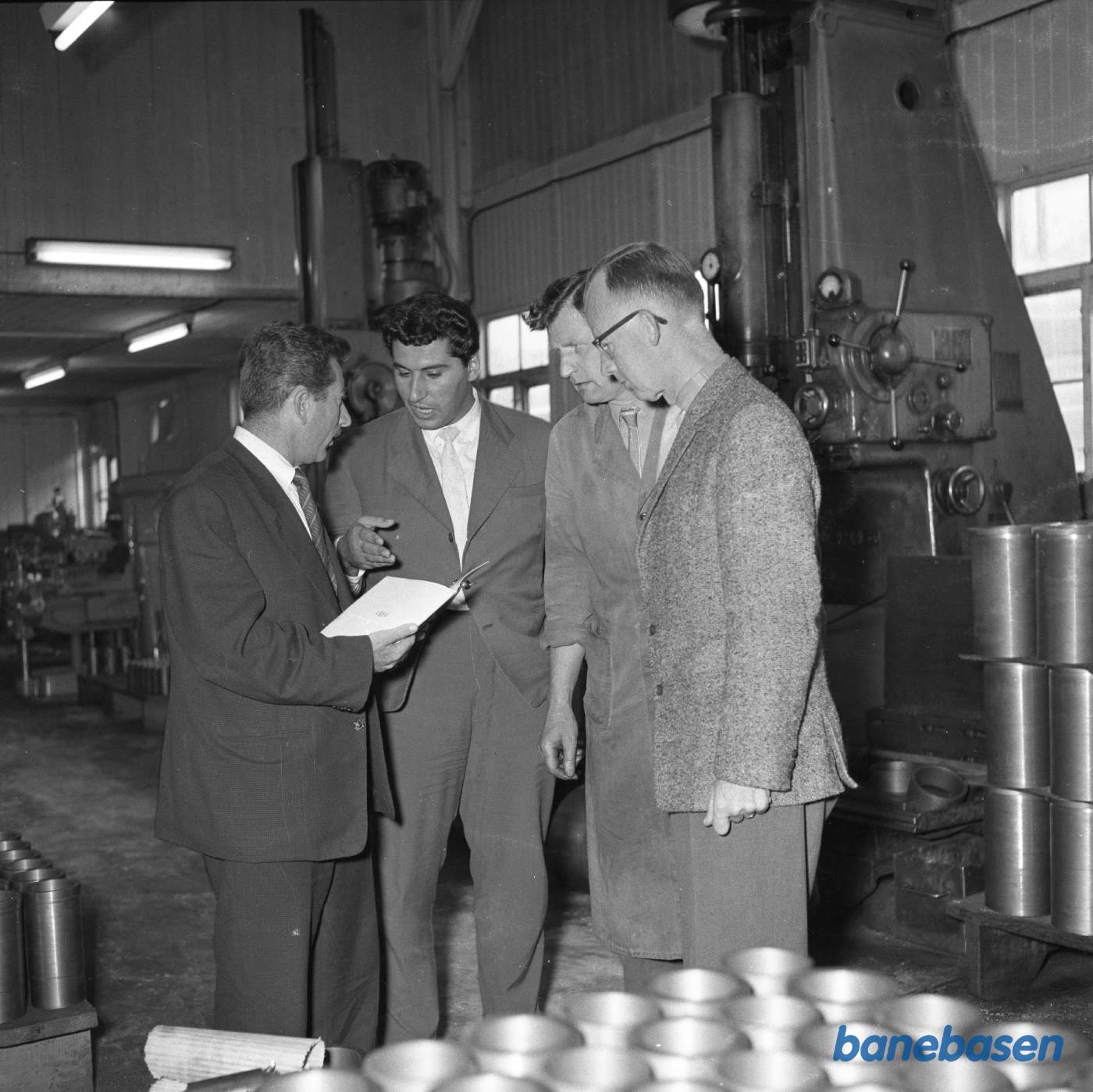 Optagelse på Asnæsværk med gæster fra Irak