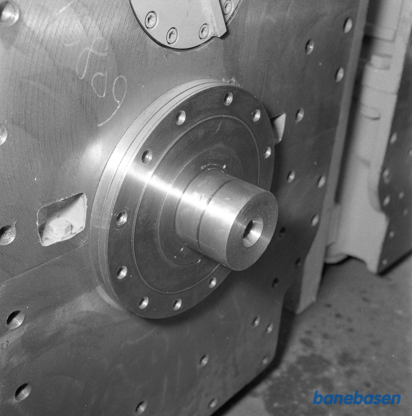 Detailfoto af ukendt motor