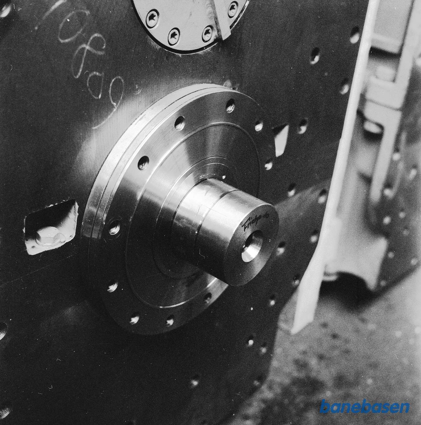 Detailfoto af ukendt motor