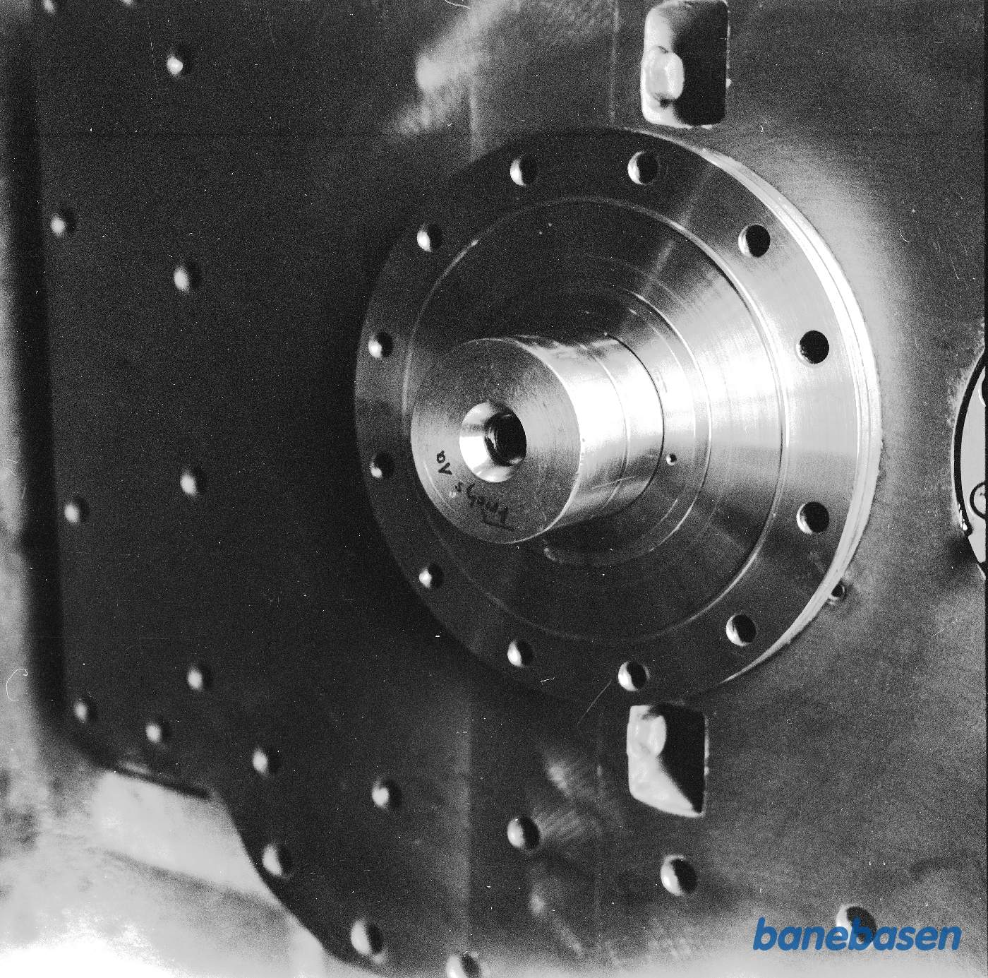 Detailfoto af ukendt motor