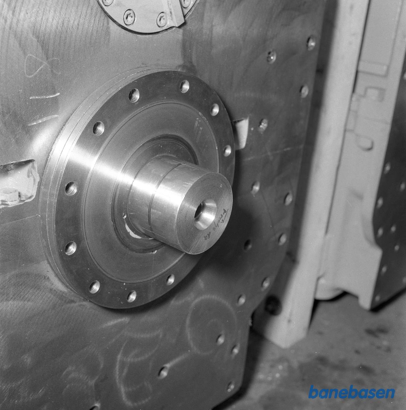 Detailfoto af ukendt motor