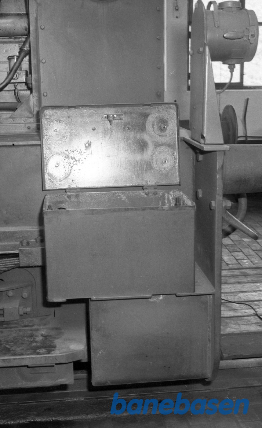 Tysk Köff i lokoværkstedet. Detaljer Tysk Köff i lokoværkstedet. Detaljer