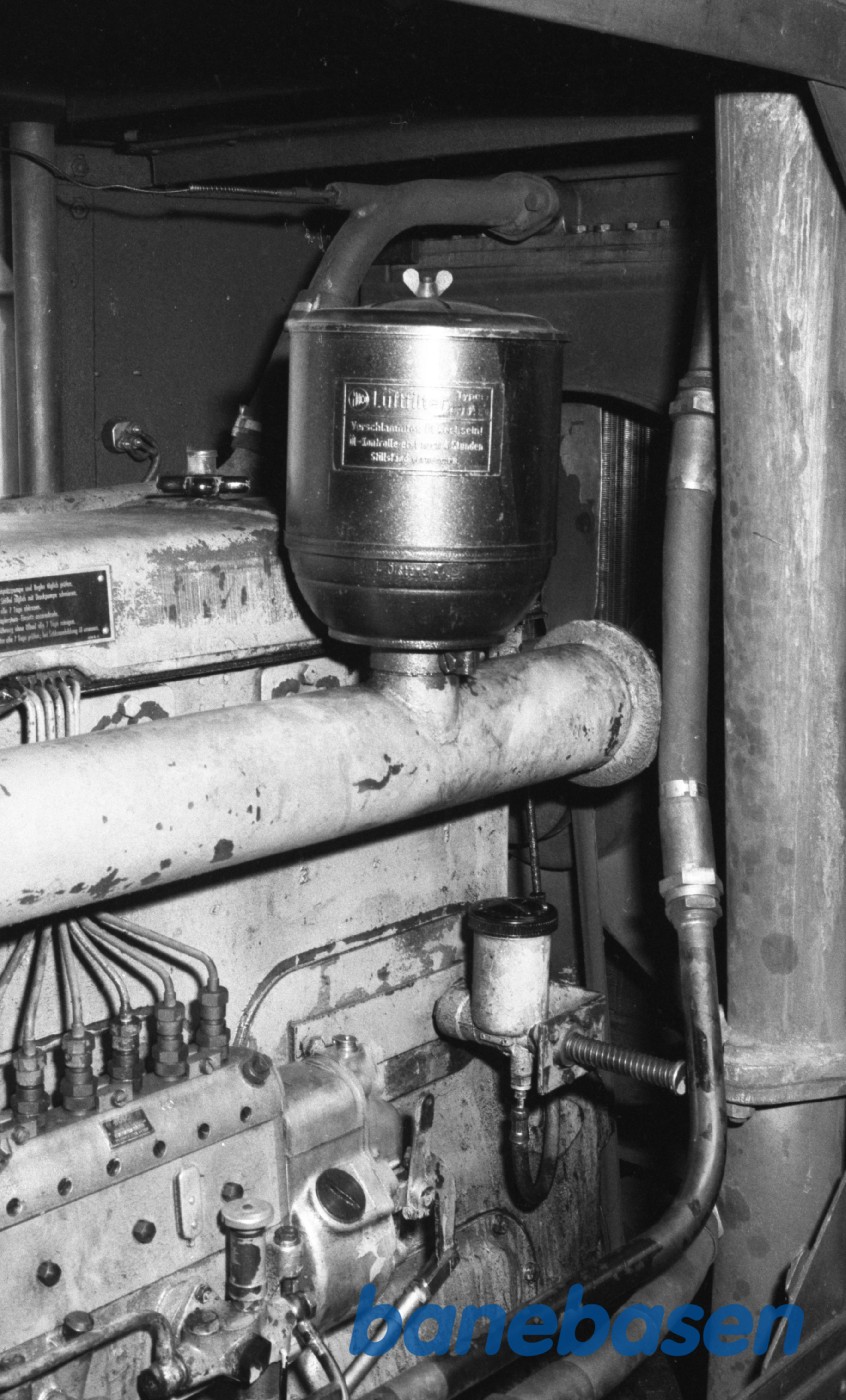 Tysk Köff i lokoværkstedet. Detaljer Tysk Köff i lokoværkstedet. Detaljer