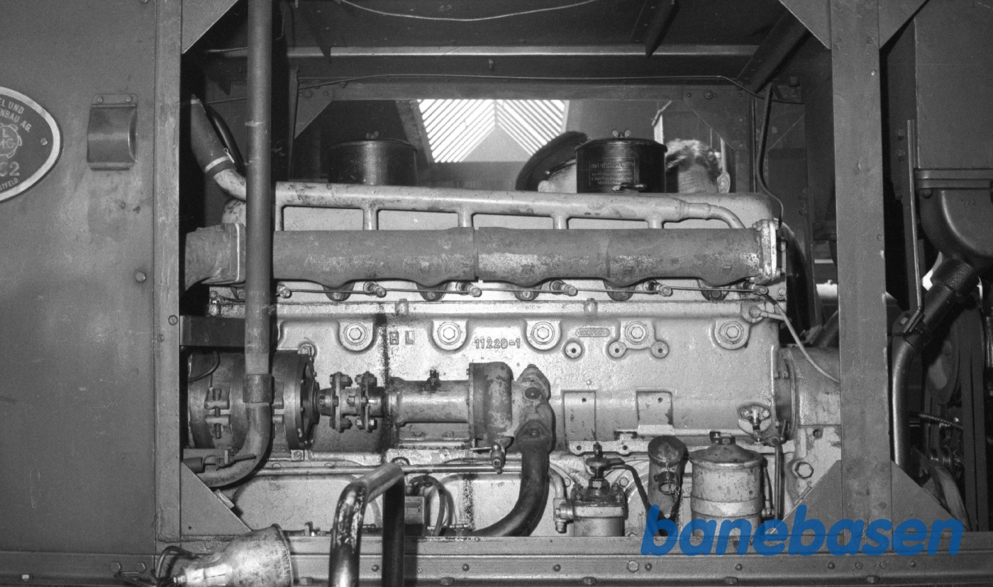 Tysk Köff i lokoværkstedet. Detaljer Tysk Köff i lokoværkstedet. Detaljer