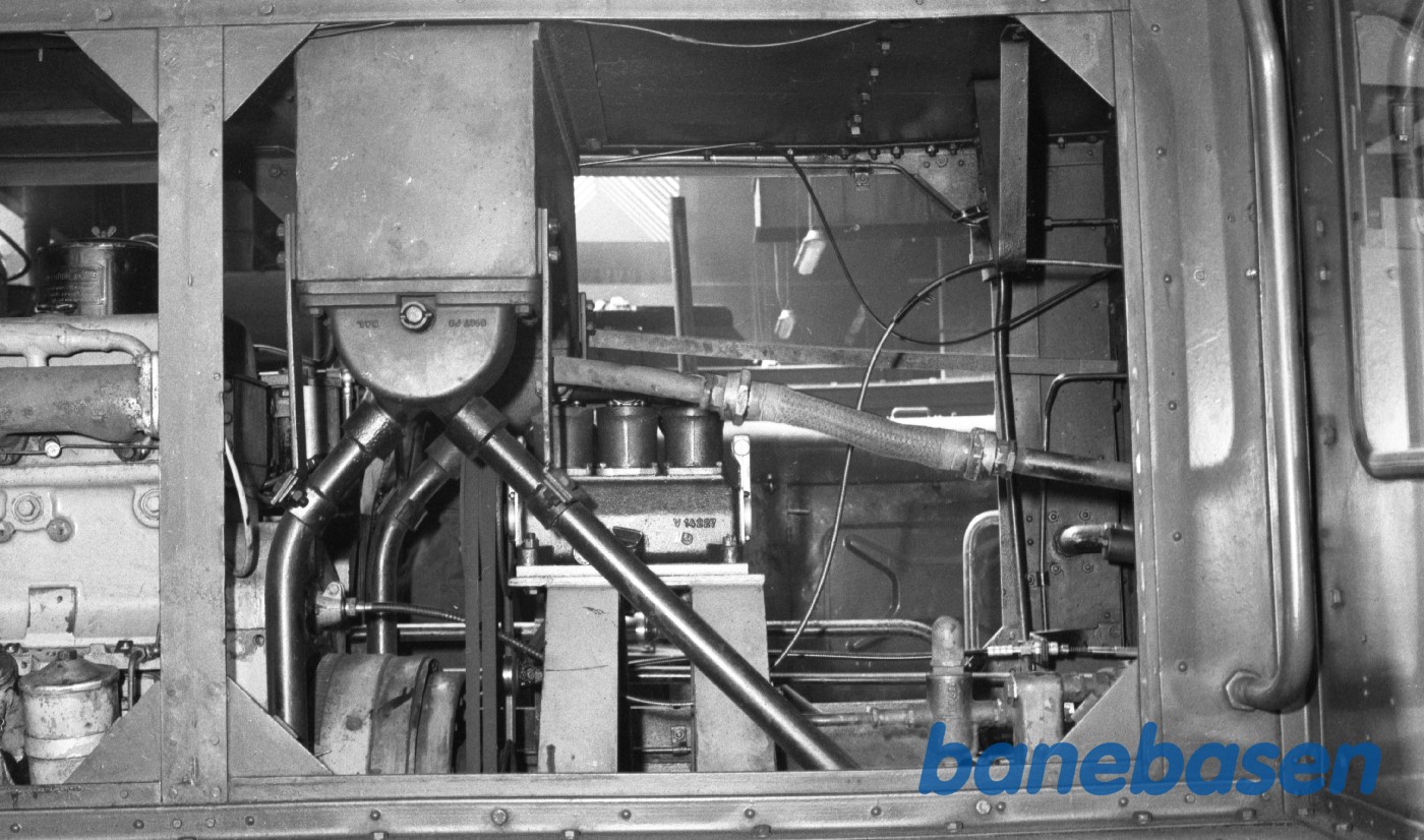 Tysk Köff i lokoværkstedet. Detaljer Tysk Köff i lokoværkstedet. Detaljer