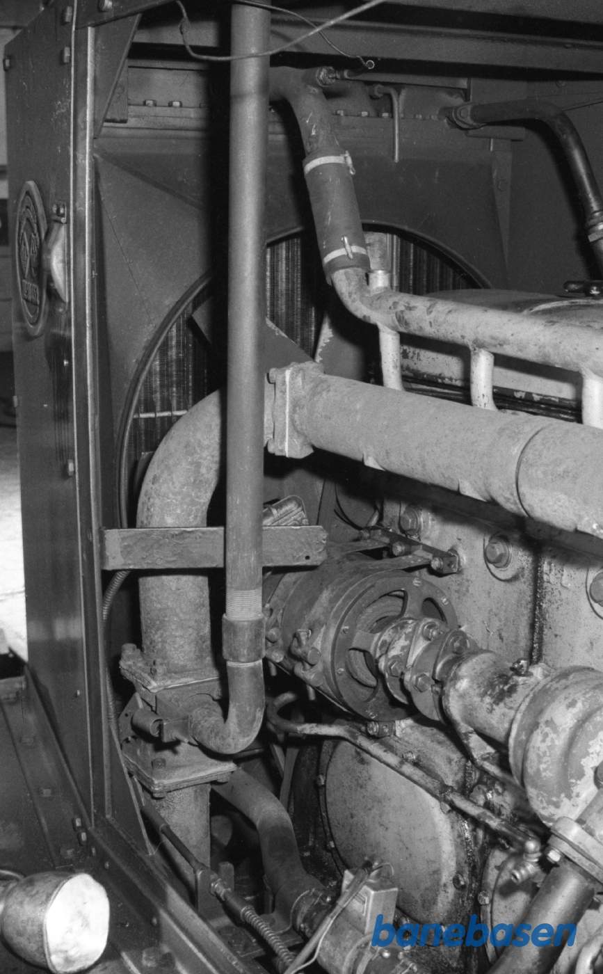 Tysk Köff i lokoværkstedet. Detaljer Tysk Köff i lokoværkstedet. Detaljer